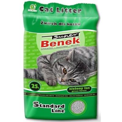Certech Super Benek Standard Groen bos - Klonterende kattenbakvulling 25 l (20 kg) Certech Super Benek Standard Groen bos - Klonterende kattenbakvulling 25 l (20 kg)