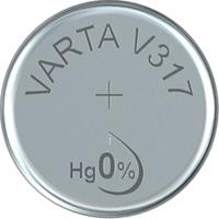 Varta Knoopcel 317 1.55 V 1 stuk(s) 10.5 mAh Zilveroxide SILVER Coin V317/SR62 NaBli 1 - thumbnail