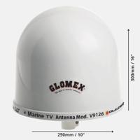 GLOV9126AGC - TV-ANTENNE V9126 26,5 dB 250 mm radome - thumbnail