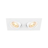 SLV 1008509 NEW TRIA® Plafondlamp GU10 10 W Wit - thumbnail