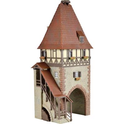 Kibri 38470 H0 Vakwerktoren met poort