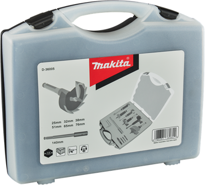 Makita Accessoires cilinderkopboorset 7-delig - d-36005 d-36005 Makita Accessoires cilinderkopboorset 7-delig - d-36005 d-36005