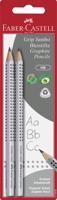Faber Castell fc-111992 potloodset 2 stuks jumbo met grip hardheid hb - thumbnail