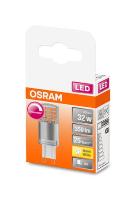 OSRAM HOMELIGHTING 4058075431904 LED-lamp Energielabel F (A - G) G4 Ballon 2 W = 20 W Warmwit (Ø x l) 14 mm x 38 mm 1 stuk(s)