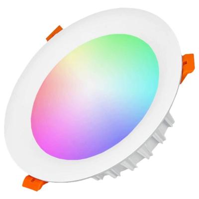 RGBWW led inbouwspot downlight 18 Watt RGBWW led inbouwspot downlight 18 Watt