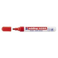 Krijtstift edding 4095 rond 2-3mm rood | 10 stuks - thumbnail