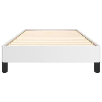 Bedframe kunstleer wit 90x200 cm Bedframe kunstleer wit 90x200 cm
