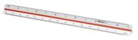 Westcott schaallat, 30 cm, 1:2,5; 1:5, 1:10; 1:20; 1:50 en 1:100 - thumbnail