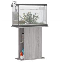 Aquariumstandaard 75x36x72,5 cm bewerkt hout grijs sonoma - thumbnail