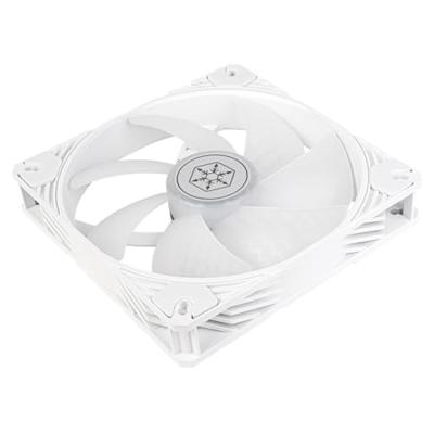 SilverStone shark force 140 argb case fan (wit, 140 x 140 x 25 mm, pwm, 4-1 pin argb (5v led))
