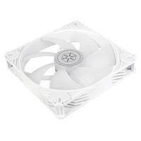 SilverStone shark force 140 argb case fan (wit, 140 x 140 x 25 mm, pwm, 4-1 pin argb (5v led)) - thumbnail