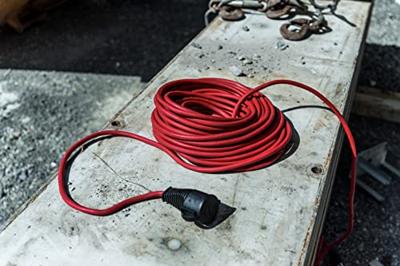 Brennenstuhl Verlengsnoer voor bouwplaatsen IP44 25m rood H07RN-F 3G1,5 - 1167830 - thumbnail