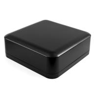 Hammond Electronics 1557HABK Wandbehuizing 200 x 200 x 70 ABS Zwart 1 stuk(s) - thumbnail