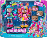 Aanpasbare pop - BANDAI - Animakii - HEA26351 - Lollipop en Bubblegum - thumbnail