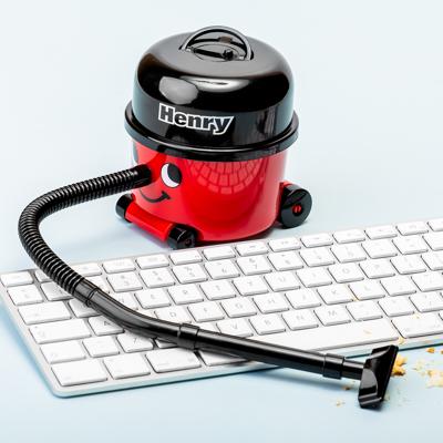 Mini bureaustofzuiger - Henry