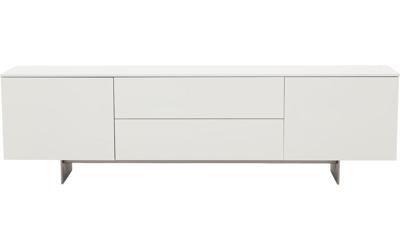 Goossens Excellent Dressoir Monza Easy, Mz041 = bodemelement 2 laden in midden, 2 deuren aan buitenzijde Goossens Excellent Dressoir Monza Easy, Mz041 = bodemelement 2 laden in midden, 2 deuren aan buitenzijde