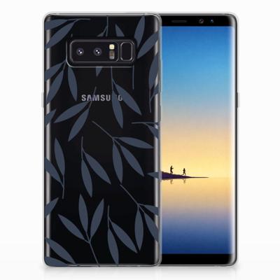 Samsung Galaxy Note 8 | TPU Case | Leaves Blue
