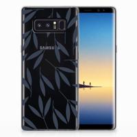 Samsung Galaxy Note 8 | TPU Case | Leaves Blue - thumbnail