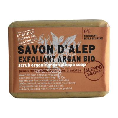 Aleppo Soap Co. Argan Bio Scrub Organic Argan Aleppo Soap // 100gr