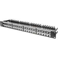 Digitus DN-91424 48 poorten Netwerkpatchpaneel 483 mm (19) 1 HE Meerdere kleuren Niet ingericht - thumbnail