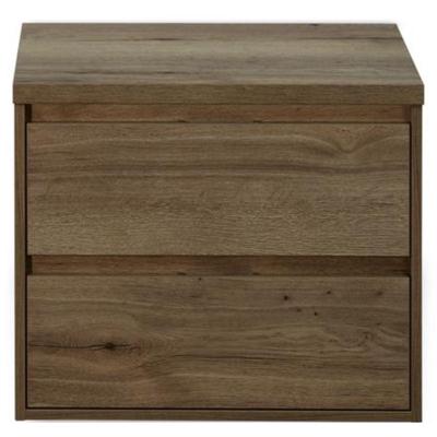 Porto Badmeubelset 70 cm - Tabacco - Wastafelbovenblad Tabacco