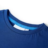 Kindershirt 140 donkerblauw - thumbnail