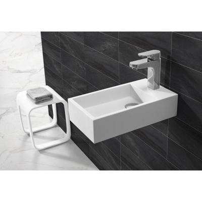 Wiesbaden Solid Surface fontein rechts 400x220x100