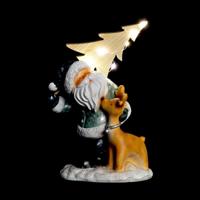 Kerstversiering DKD Home Decor Hars (18 x 11 x 23,5 cm) (3 Stuks) - thumbnail