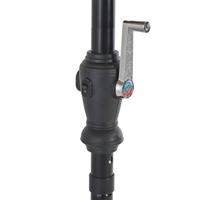 VidaXL Parasol met led-verlichting en stalen paal 300 cm taupe - thumbnail