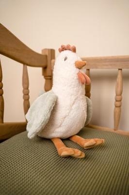 Little Dutch Little Farm knuffel kip - 17 cm