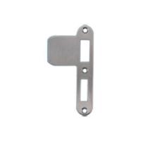 Nemef sluitplaat - afgerond - vp1279/17 RVS - draairichting 2-4 lange lip - thumbnail