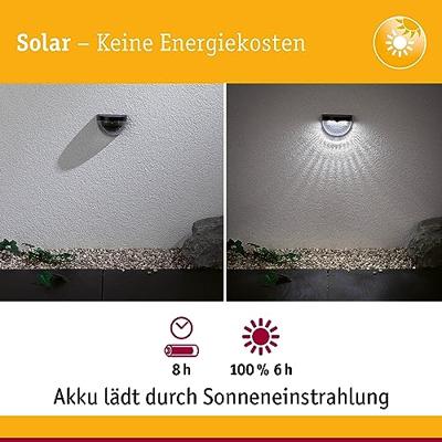 Paulmann 94666 Mimmo Staande lamp op zonne-energie 1.2 W Daglichtwit Zwart Paulmann 94666 Mimmo Staande lamp op zonne-energie 1.2 W Daglichtwit Zwart