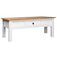 Salontafel Panama Range 100x60x45 cm massief grenenhout wit - thumbnail