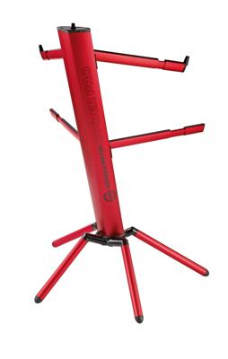 K&M 18860 Spider Pro keyboardstatief rood