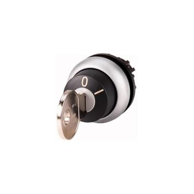 Eaton 111778 M22-WRS-MS2 Sleutelknop Kunststof frontring Sleutel Zwart 1 stuk(s)