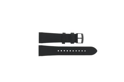 Horlogeband Armani ART3004 Leder Zwart 22mm