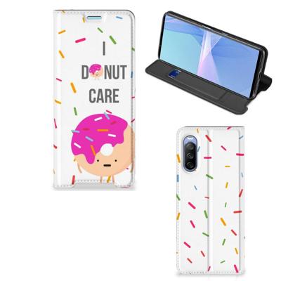 Sony Xperia 10 III | Flip Style Cover | Donut Roze