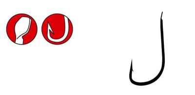 Gamakatsu Hook Ls-1050N (Nickel) Size 22, 25 st