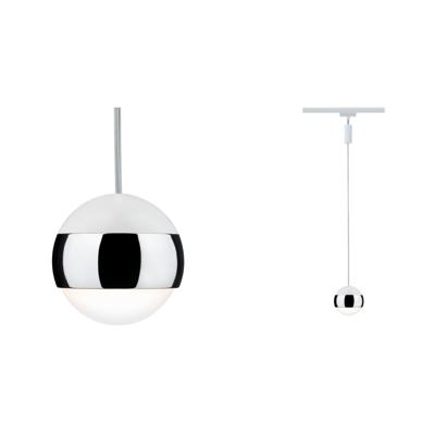 Paulmann Capsule II 230V-railsysteem lamp URail LED vast ingebouwd 6 W LED Wit, Chroom Paulmann Capsule II 230V-railsysteem lamp URail LED vast ingebouwd 6 W LED Wit, Chroom