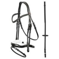 Premiere Lorient hoofdstel zwart/wit maat:full - thumbnail