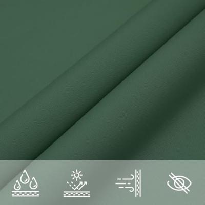 VidaXL Zonnescherm rechthoekig 2,5x4 m oxford stof donkergroen