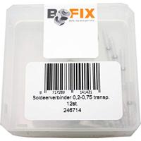 Bofix Soldeerverbinder 0,2-0,75 transp. per 12 stuks - thumbnail