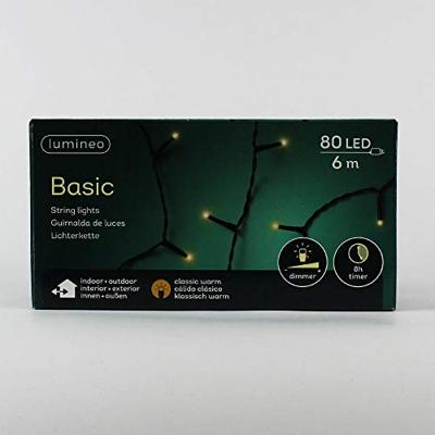 Basic Kerstverlichting 80 LED 6m CW - thumbnail