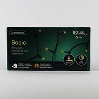 Kerstverlichting LED ricelights buiten 6 meter 80L Lumineo - Lumineo - thumbnail