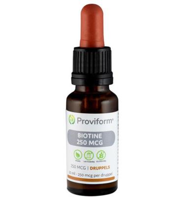 Proviform Biotine 250 MCG Druppels Proviform Biotine 250 MCG Druppels