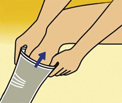 Futuro Comfort Lift Kniebandage 76587, Medium