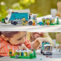 Lego City 60386 Recycle Vrachtwagen - thumbnail