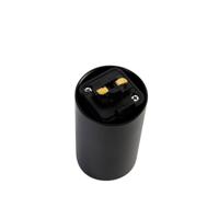 QAZQA E27 fitting met rail ophanging voor 1-fase rail zwart - Iconic - thumbnail