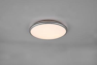 Trio Zwarte led plafonnièreMeta met hout - R67191132