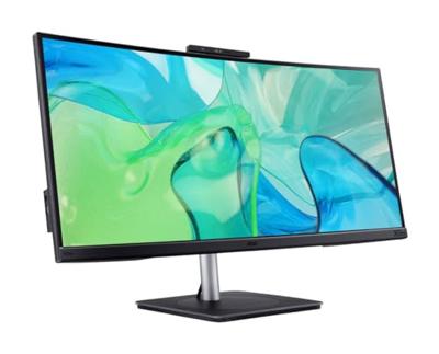 Acer CB343CURDb LCD-monitor Energielabel G (A - G) 86.4 cm (34 inch) 3440 x 1440 Pixel 21:9 4 ms USB-C (met Power Delivery), USB-A 3.2 Gen 2, USB-A 3.2 Gen 1,